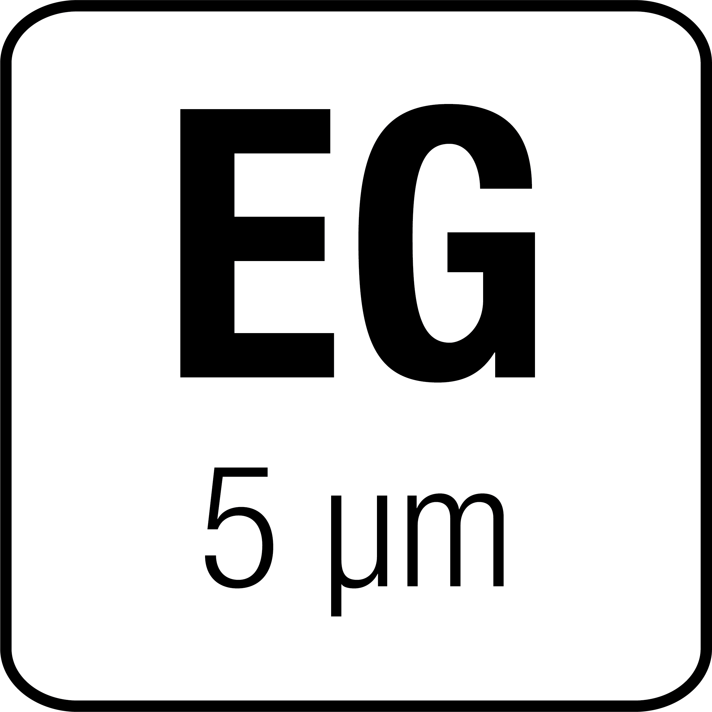 Electrogalvanized steel 5µm