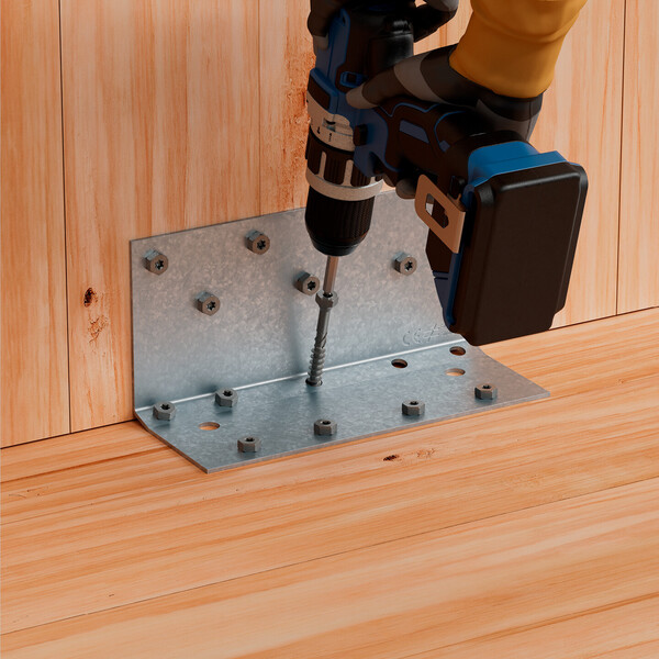 Montage CLT byggbeslag